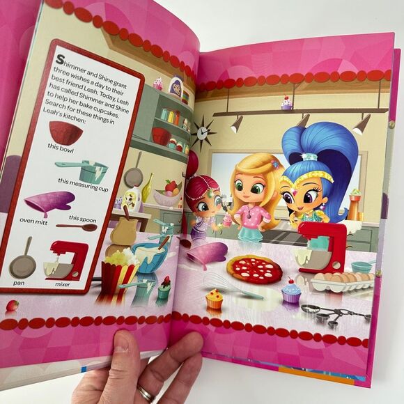 2/$6 Nickelodeon Shimmer and Shine Little Look and Find book (Hardcover) - Picture 3 of 9